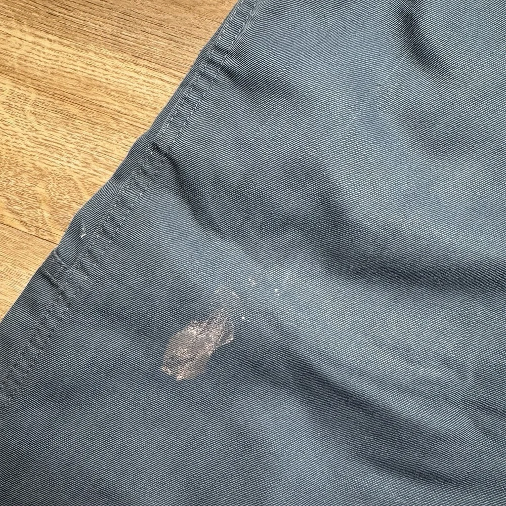 G-Star Raw Pants Mens 30x30 Blue Shortcut Union Button Fly Workwear Trousers